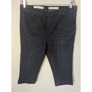 Anthropologie pilcro and the letterpress denim capri jegging